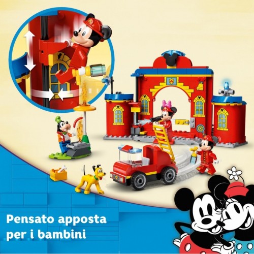 LEGO Disney Autopompa e caserma di Topolino e i...