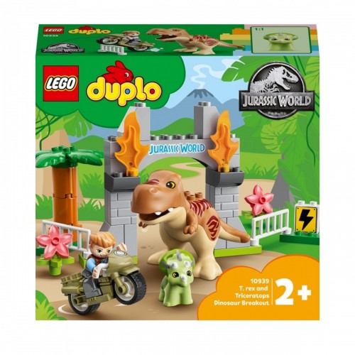 LEGO DUPLO Fuga del T.rex e del Triceratopo -...
