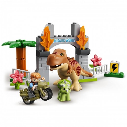 LEGO DUPLO Fuga del T.rex e del Triceratopo -...