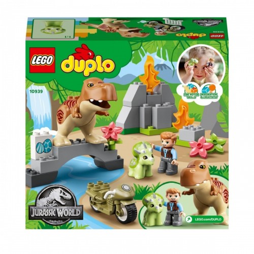 LEGO DUPLO Fuga del T.rex e del Triceratopo -...