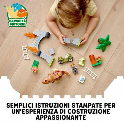 LEGO DUPLO Fuga del T.rex e del Triceratopo -...