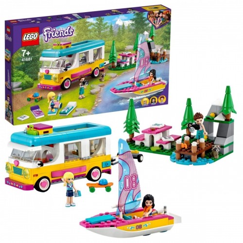 Lego Friends 41681 - Camper Van nel Bosco con...