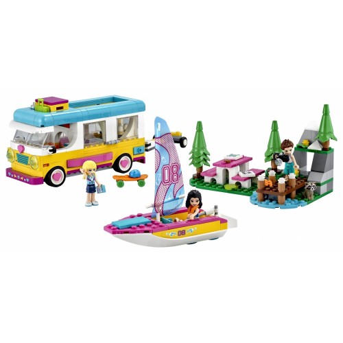 Lego Friends 41681 - Camper Van nel Bosco con...