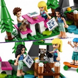 Lego Friends 41681 - Camper Van nel Bosco con Barca a Vela