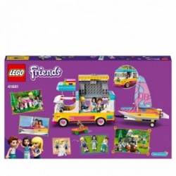 Lego Friends 41681 - Camper Van nel Bosco con Barca a Vela