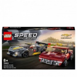 LEGO Speed Champions Chevrolet Corvette C8.R e 1968 Chevrolet Corvette - 76903