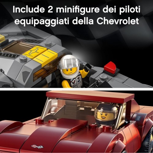 LEGO Speed Champions Chevrolet Corvette C8.R e...