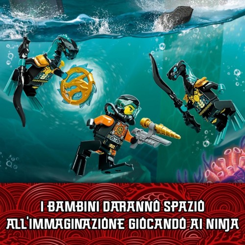 Lego Ninjago 71752 - Bolide Subacqueo dei Ninja