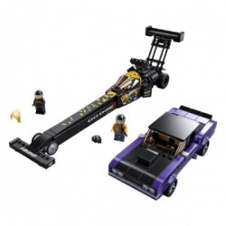 LEGO Speed Champions Mopar Dodge//SRT Top Fuel Dragster e 1970 Dodge Challenger T/A - 76904
