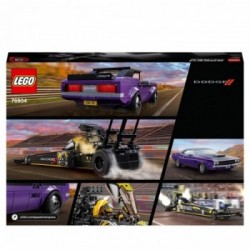 LEGO Speed Champions Mopar Dodge//SRT Top Fuel Dragster e 1970 Dodge Challenger T/A - 76904