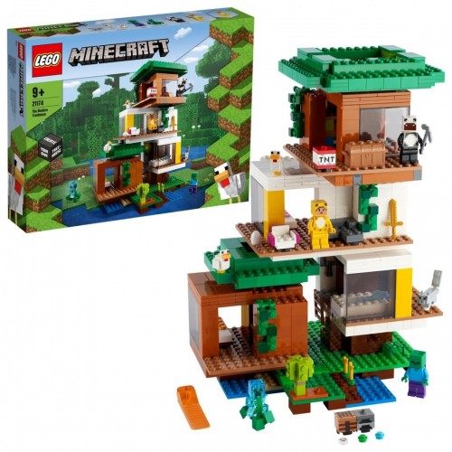 LEGO Minecraft La casa sull'albero moderna - 21174