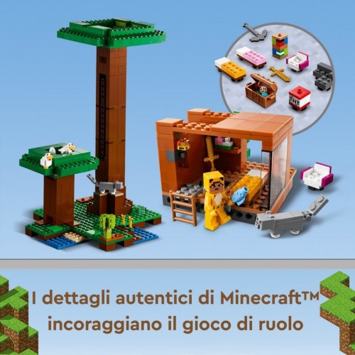 LEGO Minecraft La casa sull'albero moderna - 21174