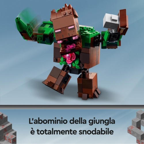 LEGO Minecraft L'abominio della giungla - 21176