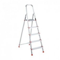 SCAB Giardino 740 scala Scaletta con gradini Argento