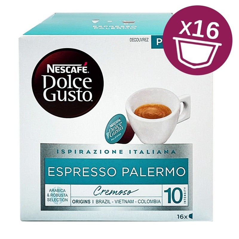 Nescafé Dolce Gusto Espresso Palermo Capsule caffè 16 pezzo(i)