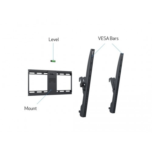 Multibrackets 4012 Supporto TV a parete 165,1...