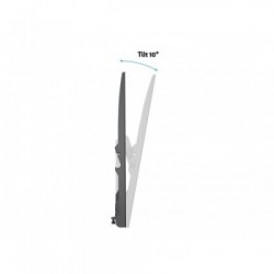 Multibrackets 4012 Supporto TV a parete 165,1 cm (65") Nero