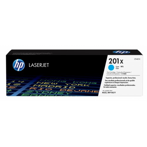 HP 201X cartuccia toner 1 pezzo(i) Originale Ciano