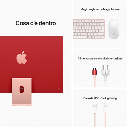 Apple iMac 24" display Retina 4.5K (M1 con GPU...