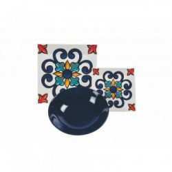 Villa D'Este Home Tivoli 'Barrio', Servizio Tavola 18 pezzi