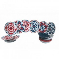 Villa D'Este Home Tivoli 'Santiago', Servizio tavola 18 pezzi