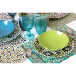 Villa D'Este Home Tivoli 'Agadir', Servizio tavola 18 pezzi