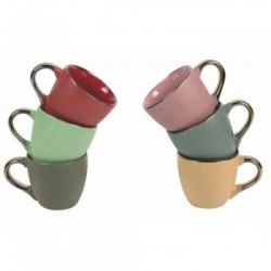 Villa D'Este Home Tivoli 'Glazed', Set 6 tazzine caffè senza piattino
