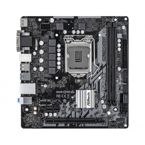 Asrock H510M-HDV Intel H510 LGA 1200 micro ATX