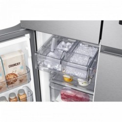 Samsung RF65A977FSR - Frigorifero Americano Side by Side, Family Hub, 637 Litri, Classe F