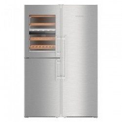 Liebherr SBSes 8496 - Frigorifero Side by Side NoFrost BioFresh, 645 Litri, Classe D, 185 x 121 x 66.5 cm