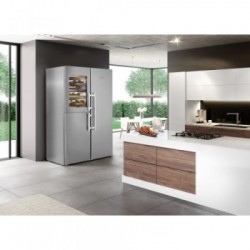 Liebherr SBSes 8496 - Frigorifero Side by Side NoFrost BioFresh, 645 Litri, Classe D, 185 x 121 x 66.5 cm