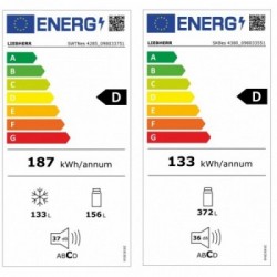 Liebherr SBSes 8496 - Frigorifero Side by Side NoFrost BioFresh, 645 Litri, Classe D, 185 x 121 x 66.5 cm