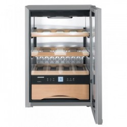 Liebherr WKes 653 - Cantina Vini Temperata da Libera Insatllazione, 12 Bottiglia/Bottiglie, Classe E, 61.2 x 42.5 x 47.8 cm