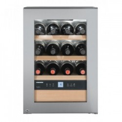 Liebherr WKes 653 - Cantina Vini Temperata da Libera Insatllazione, 12 Bottiglia/Bottiglie, Classe E, 61.2 x 42.5 x 47.8 cm