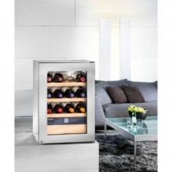 Liebherr WKes 653 - Cantina Vini Temperata da Libera Insatllazione, 12 Bottiglia/Bottiglie, Classe E, 61.2 x 42.5 x 47.8 cm
