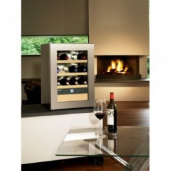 Liebherr WKes 653 - Cantina Vini Temperata da Libera Insatllazione, 12 Bottiglia/Bottiglie, Classe E, 61.2 x 42.5 x 47.8 cm