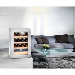Liebherr WKes 653 - Cantina Vini Temperata da Libera Insatllazione, 12 Bottiglia/Bottiglie, Classe E, 61.2 x 42.5 x 47.8 cm