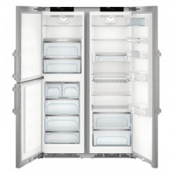 Liebherr SBSes 8483 - Frigorifero Side by Side, NoFrost, BioFresh, 708 Litri, Classe C/ D, 185 x 120 x 66.5 cm