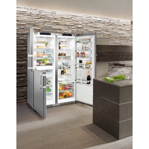 Liebherr SBSes 8483 - Frigorifero Side by Side,...