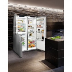 Liebherr SBSes 8483 - Frigorifero Side by Side, NoFrost, BioFresh, 708 Litri, Classe C/ D, 185 x 120 x 66.5 cm