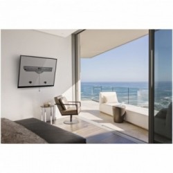 StarTech.com Supporto a muro per TV fino a 80" (55Kg) - Staffa porta tv da parete - Braccio per tv extra lungo ideale per