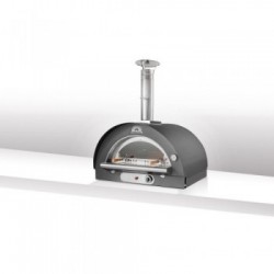 PIZZA MIA, FORNO A GAS ESTIA 100X80 ANTRACITE
