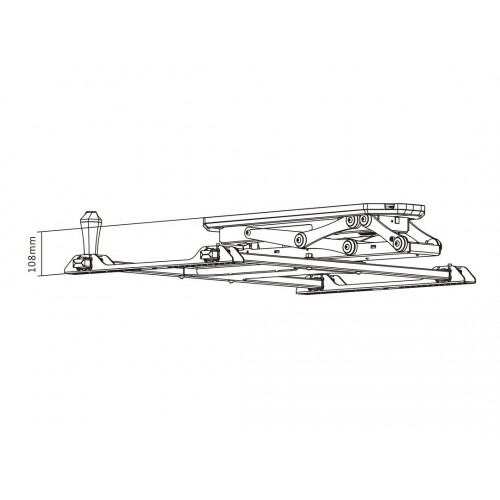 Multibrackets 7888 Supporto TV a parete 177,8...