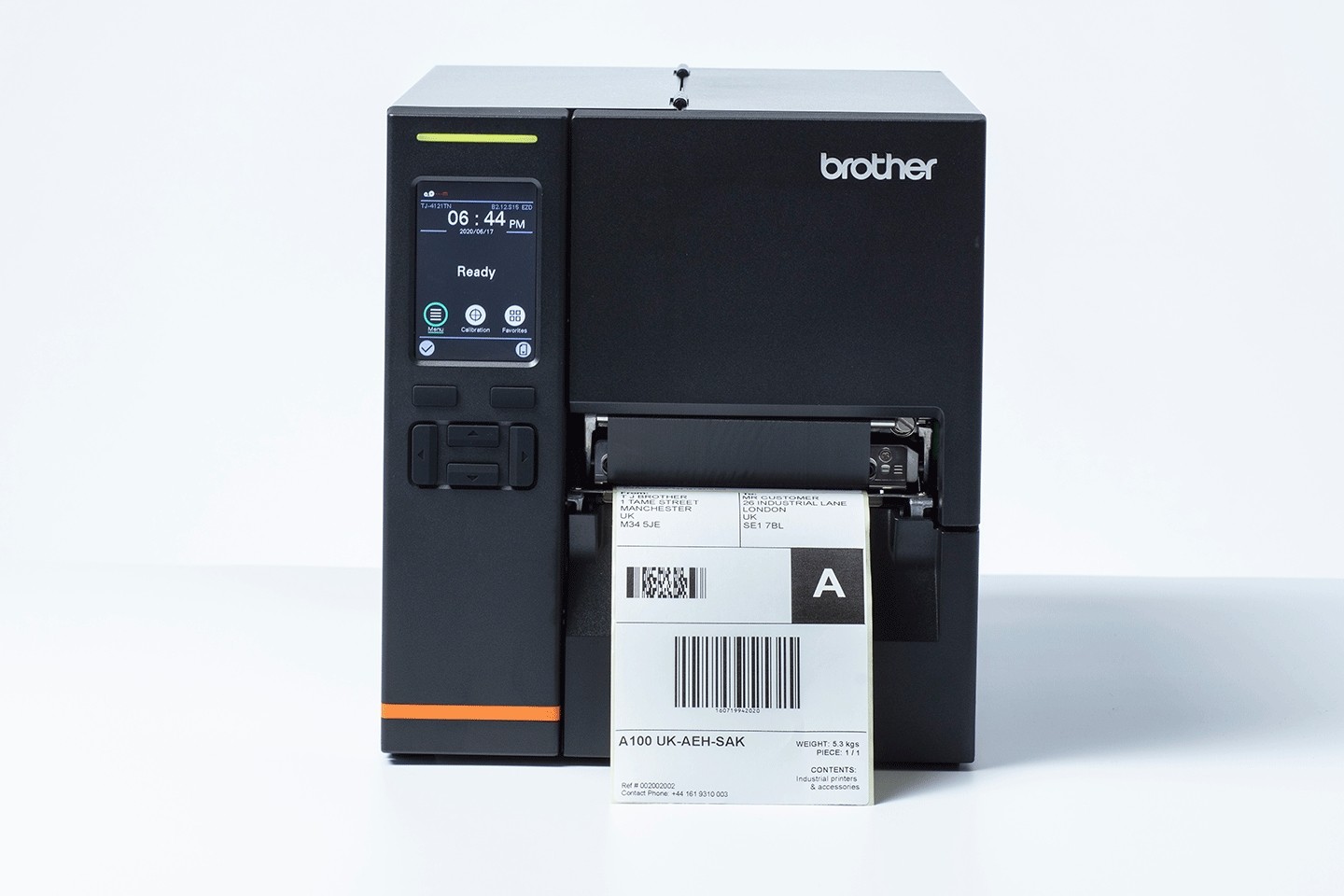 Brother TJ-4021TN stampante per etichette (CD) Termica diretta/Trasferimento termico 203 x...