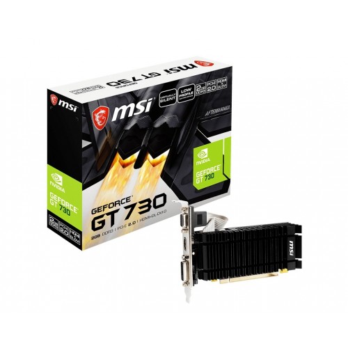 MSI N730K-2GD3H/LPV1 NVIDIA GeForce GT 730 2 GB...