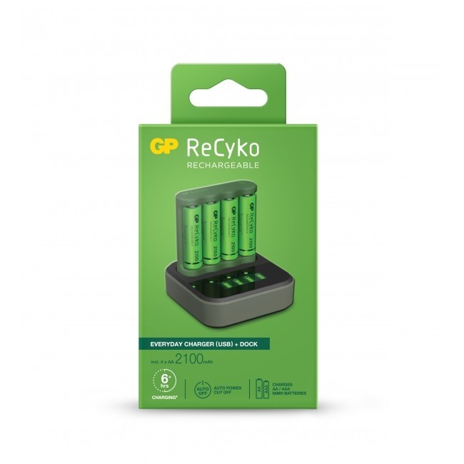 GP Batteries ReCyko B421 Batteria per uso domestico USB