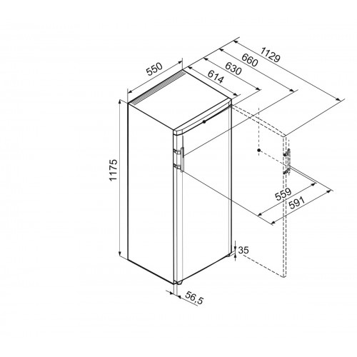 Liebherr K 2340 - Frigorifero Monoporta...