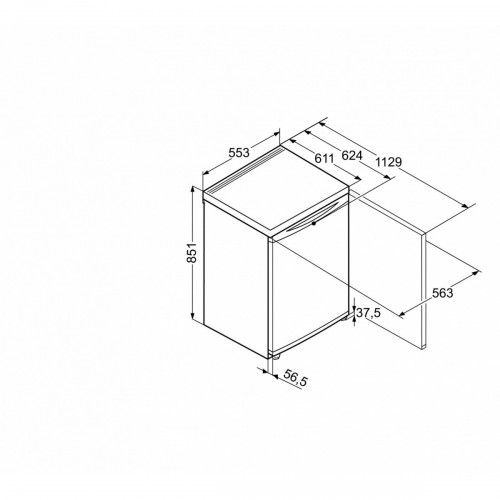 Liebherr G 1213 - Congelatore da Tavolo...