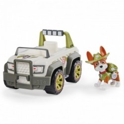 PAW Patrol , veicolo Jungle Cruiser di Tracker con personaggio collezionabile, per bambini dai 3 anni in su