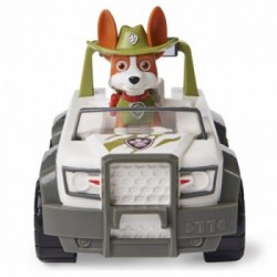 PAW Patrol , veicolo Jungle Cruiser di Tracker con personaggio collezionabile, per bambini dai 3 anni in su